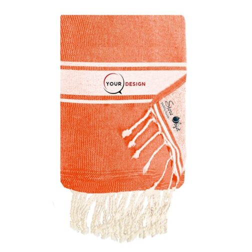 fouta-doublee-eponge-plate-corail-tunisie-store-objet-publicitaire.