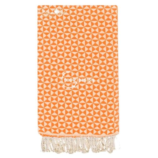 fouta-jacquard-papillon-orange-tunisie-store-objet-publicitaire