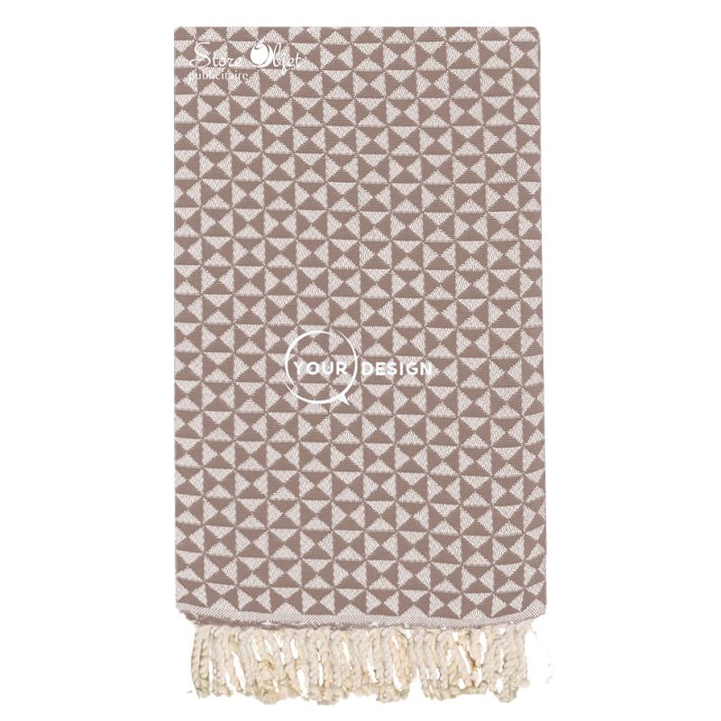 fouta-jacquard-papillon-taupe-tunisie-store-objet-publicitaire.