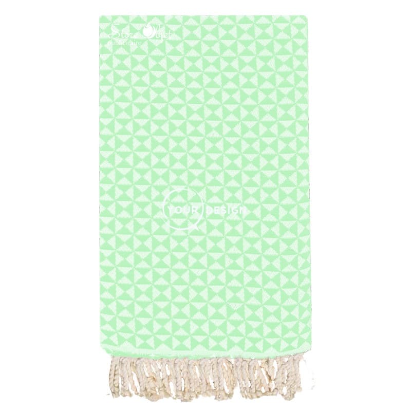 fouta-jacquard-papillon-vert-d-eau-tunisie-store-objet-publicitaire