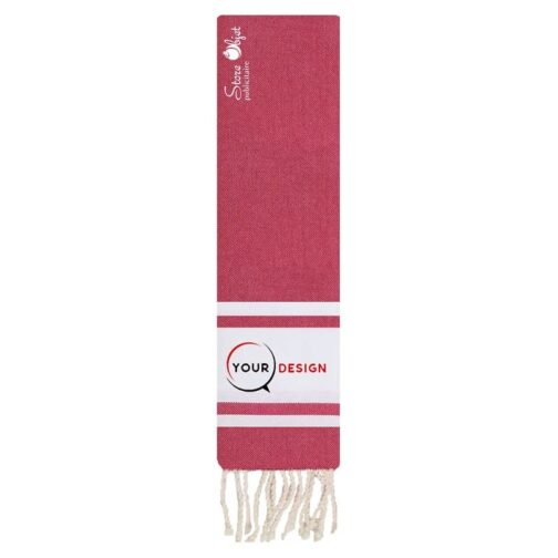 serviette-de-table-mini-fouta-plate-rouge-bordeaux-tunisie-store-objet-publicitaire