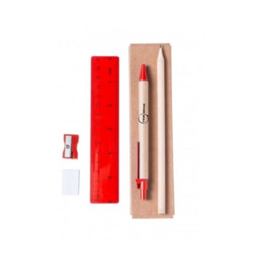 coffret-stylo-ecologique-publicitaire-rouge-tunisie-store-objet-publicitaire.