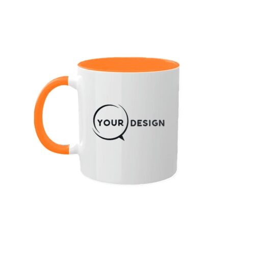 mug-ceramique-sublimable-anse-et-interieur-orange-tunisie-store-objet-publicitaire