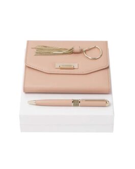 Set notebook, stylo & porte clés Nina Ricci