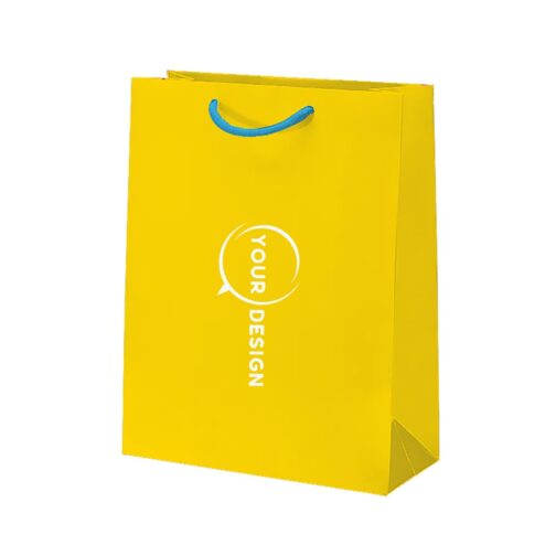 Sac carton à cordelette en coton couleurs différentes – Image 11